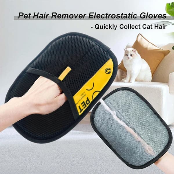 Luva Eletrostática Removedora de Pelos | Cães e Gatos