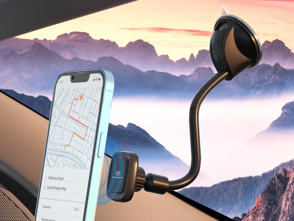 Suporte Magnético 360º para Telemóvel no Carro | Techancy TI2211